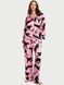 Атласна піжама з штанами Glazed Satin Long PJ Set Victoria's Secret - 1