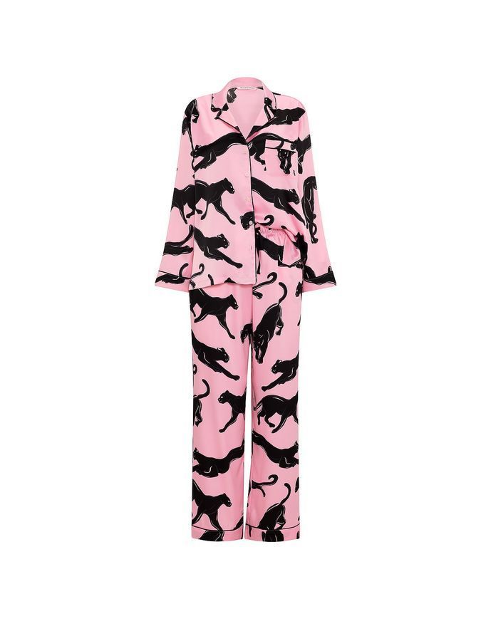 Атласна піжама з штанами Glazed Satin Long PJ Set Victoria's Secret