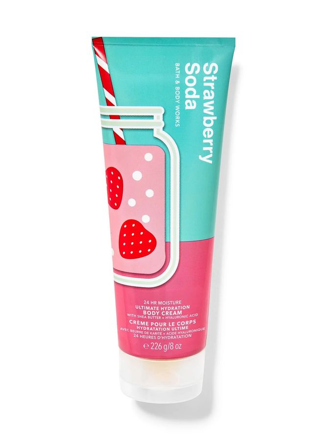 Крем для тела Strawberry Soda 226g Bath & Body Works