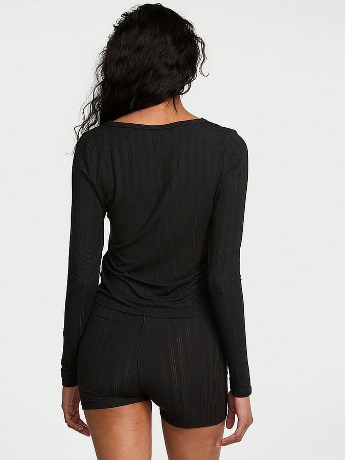 Топ Long-Sleeve Henley SoSoft&trade; Modal Victoria's Secret