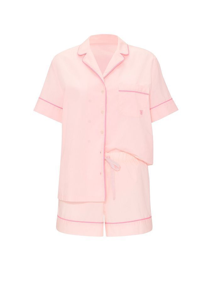 Бавовняна піжама з шортами Heritage Cotton Short Victoria's Secret