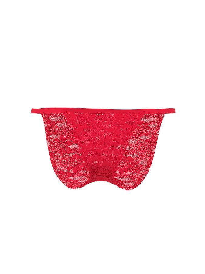 Мереживні трусики бікіні Lace String PINK
