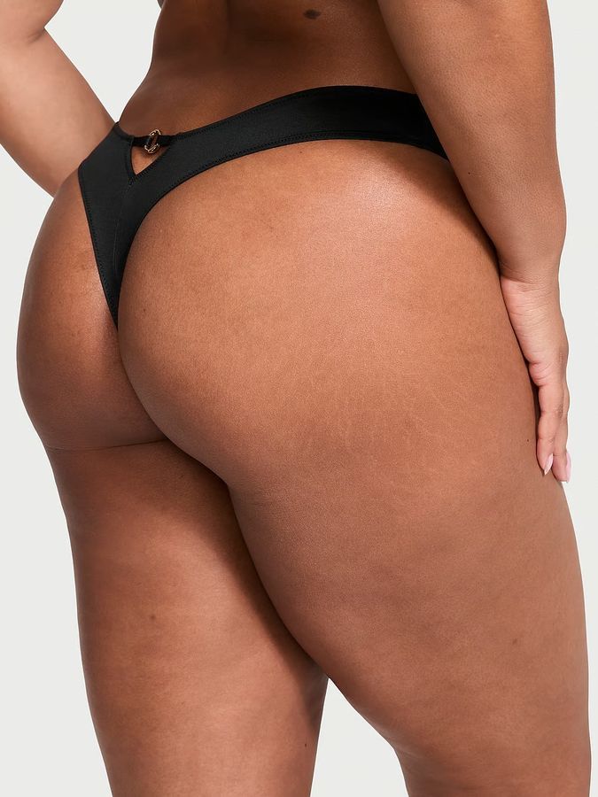 Трусики тонг Strappy Hardware Crotchless Very Sexy Victoria's Secret