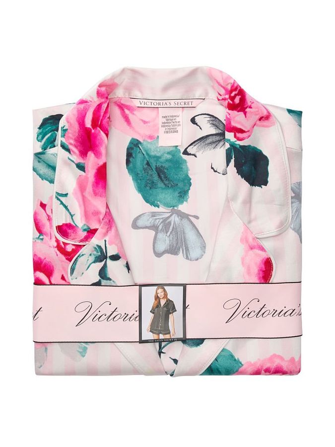Атласна піжама з шортами Boxer PJ Victoria's Secret