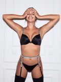 Комплект Бюстгальтер пуш-ап Shine Strap & Трусики Shine Strap & Пояс с подвязками Bomshell Shine Very Sexy Victoria's Secret
