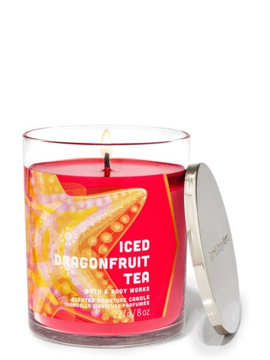 Аромасвеча Iced Dragonfruit tea 198g Bath & Body Works