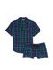 Фланелева піжама з шортами Short PJ Set  - 2
