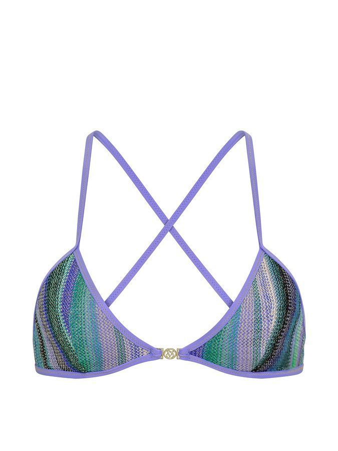 Купальник Shimmer Stripe Knit Triangle Bikini Beach Bunny