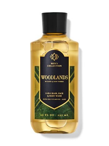 Чоловічий гель для душу 3-в-1 Woodlands 295ml Bath & Body Works