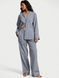 Хлопковая пижама с штанами Heritage Cotton Long PjSet Victoria's Secret - 1