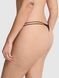 Трусики мікро тонги Logo Mesh Strappy PINK - 2