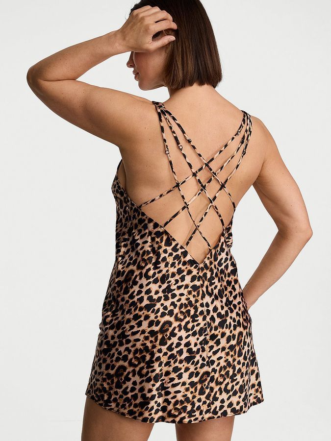 Атласний пеньюар Scattered Shine Victoria's Secret