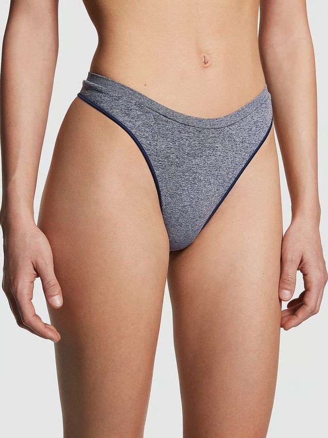 Трусики тонг High-Leg Seamless PINK