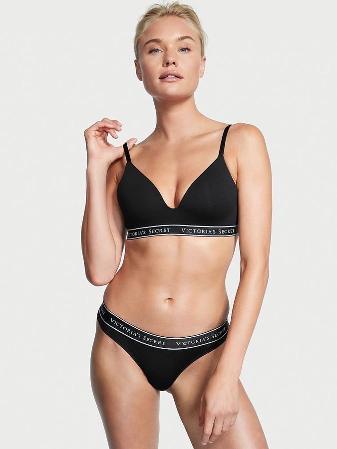 Трусики стрінги Logo Cotton Victoria's Secret