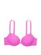 Комплект Бюстгалтер двойной пуш-ап & Трусики хипхагер Logo Cotton Pink Victoria's Secret - 6