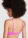Комплект Бюстгалтер двойной пуш-ап & Трусики хипхагер Logo Cotton Pink Victoria's Secret - 3
