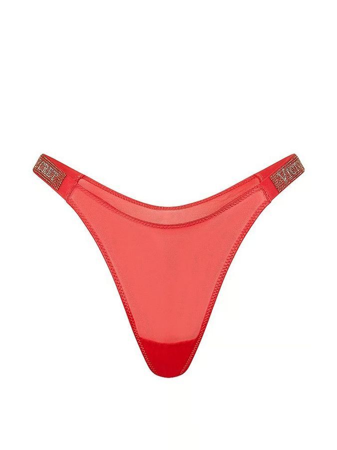 Трусики тонг Logo Strap Shine Victoria's Secret
