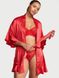 Атласний халат Flounce Satin Robe Victoria's Secret - 1