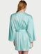 Атласний халат Satin Short Wrap Robe Victoria's Secret - 2