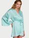 Атласний халат Satin Short Wrap Robe Victoria's Secret - 1