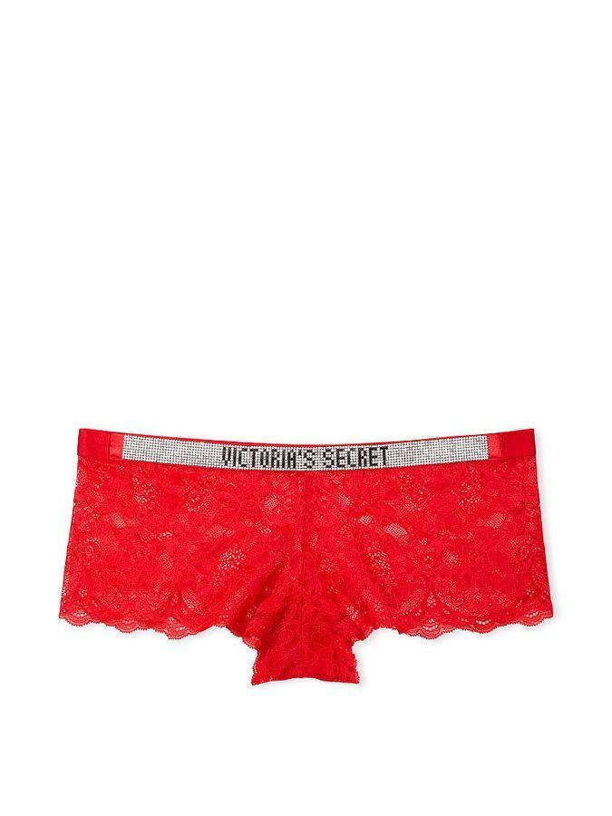Мереживні трусики шортики Shine Victoria's Secret