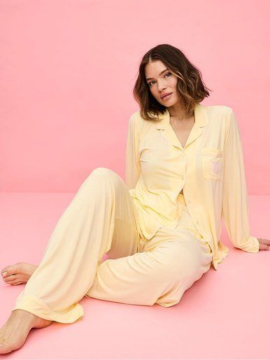 Пижама с штанами Modal Long PJ Set Victoria's Secret