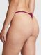 Хлопковые трусики тонг V-STRING PINK - 3
