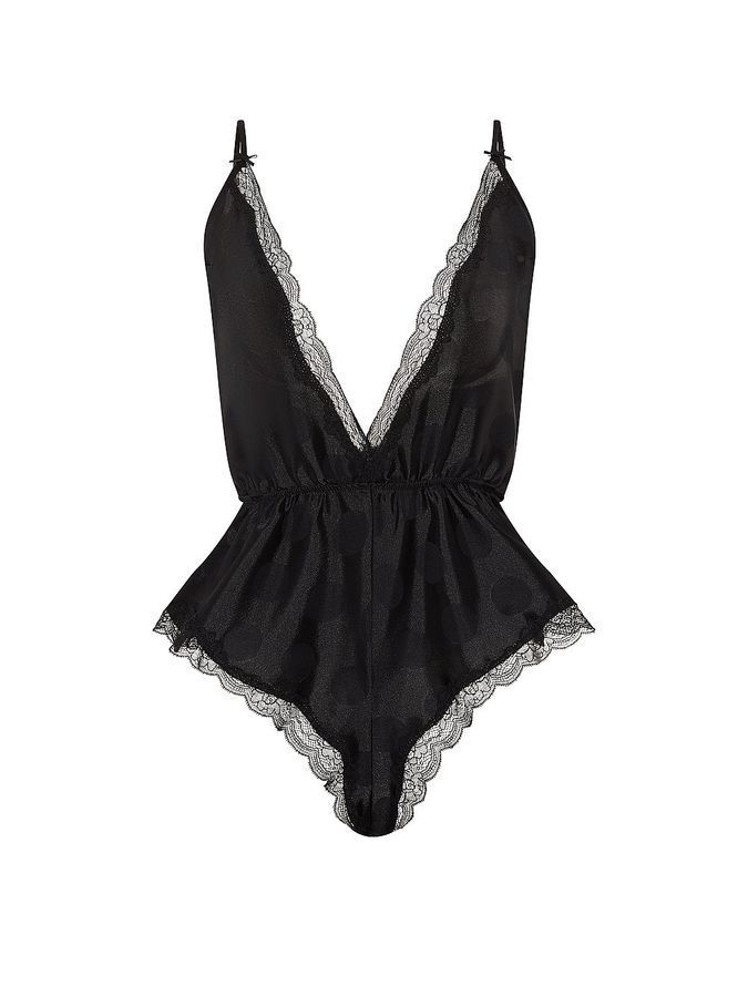 Атласний комбінезон Satin Flutter Romper Victoria's Secret