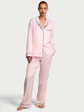 Атласна піжама з штанами Glazed Satin Long PJ Set Victoria's Secret