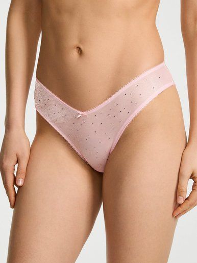 Трусики бразиліан Crystal Shimmer Victoria's Secret