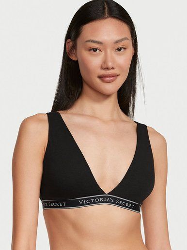 Хлопковый бралет Soft Wireless Victoria's Secret