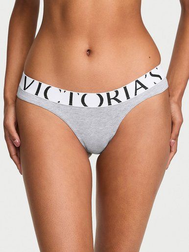 Бавовняні трусики чіки Exploded Logo Victoria's Secret