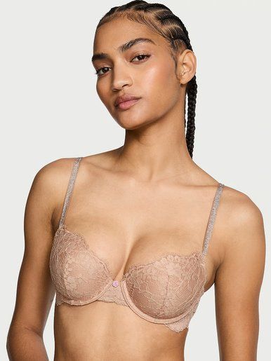 Мереживний бюстгальтер демі Twinkle Strap Dream Angels Victoria's Secret