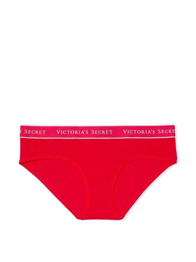 Трусики бавовняні хіпхагер Logo Victoria's Secret
