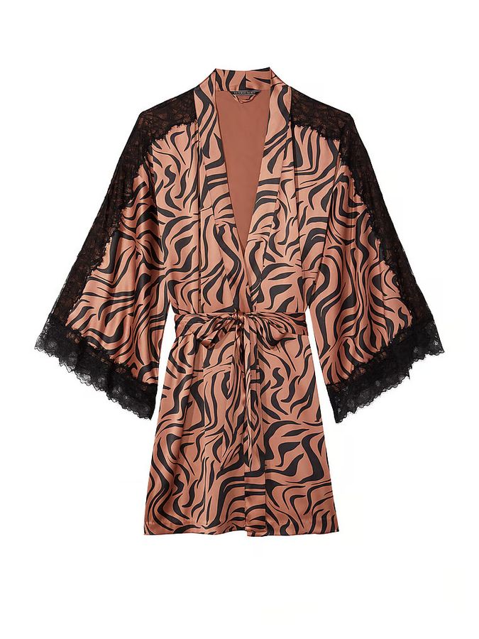 Атласный халат Luxe Satin Robe Victoria's Secret