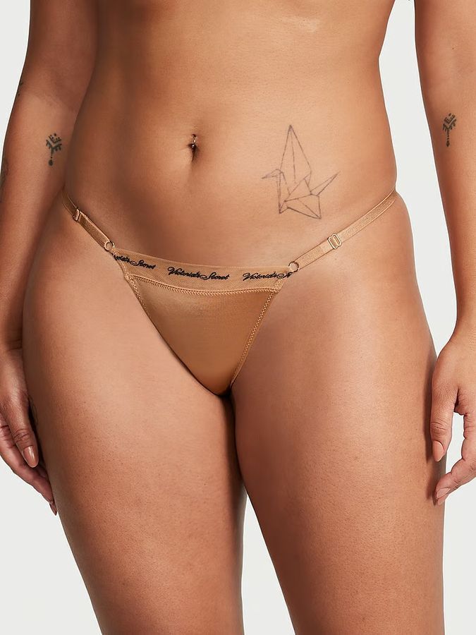 Трусики тонги Strappy Logo Very Sexy Victoria's Secret