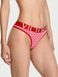 Бавовняні трусики тонг Exploded Logo Victoria's Secret