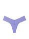 Бавовняні трусики тонг Posey Lace Waist Victoria's Secret - 3