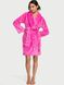 Короткий теплий халат Short Cozy Robe Victoria's Secret - 1