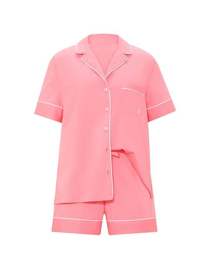 Бавовняна піжама з шортами Heritage Cotton Short Victoria's Secret