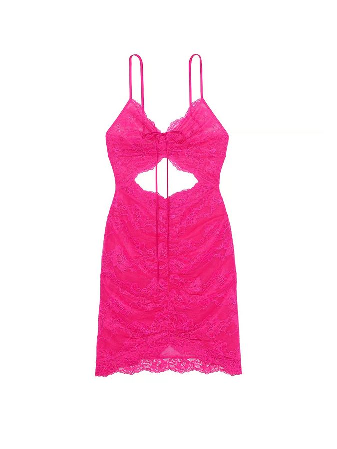 Пеньюар Ruched Lace Slip Victoria's Secret