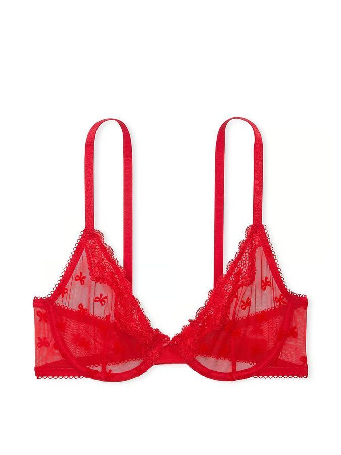 Бюстгалтер демі Unlined Bows Tease Victoria's Secret