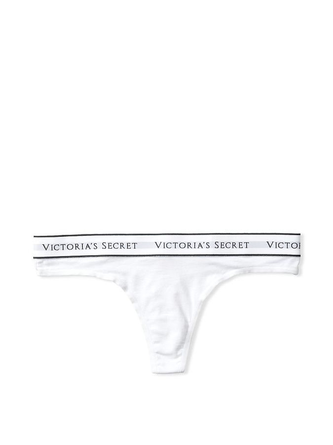 Трусики стринги Logo Cotton Victoria's Secret