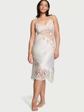 Атласний пеньюар Satin Boho Floral Embroidery Victoria's Secret