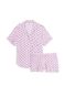 Хлопковая пижама с шортами PJ Set Victoria's Secret - 2