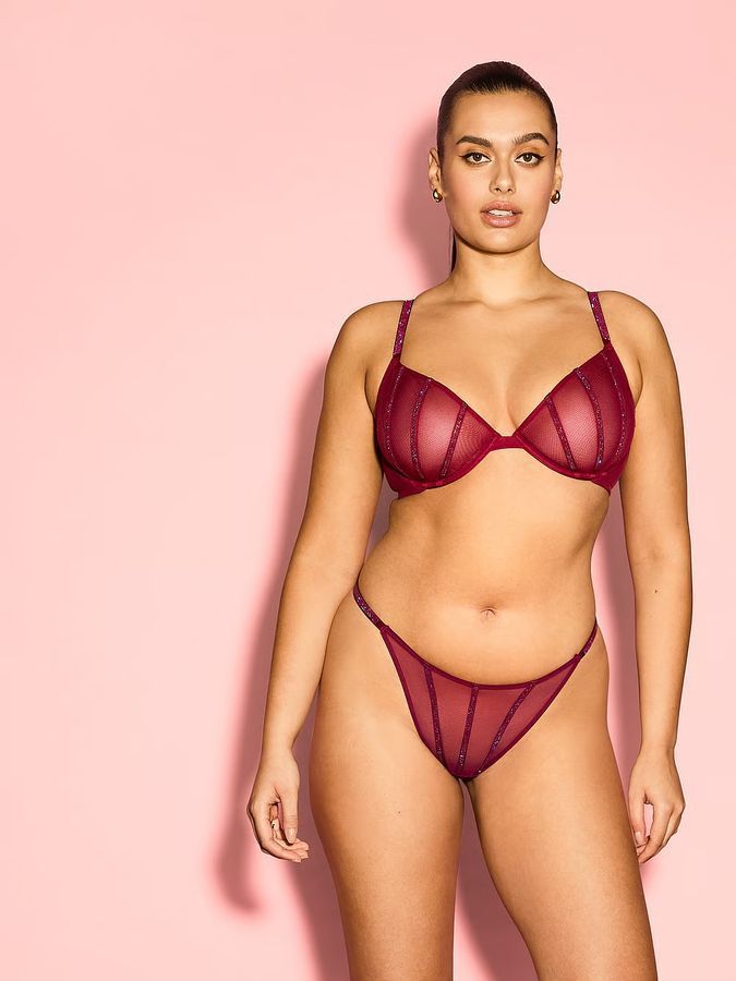 Бюстгальтер демі Sheer Shine Very Sexy Victoria's Secret