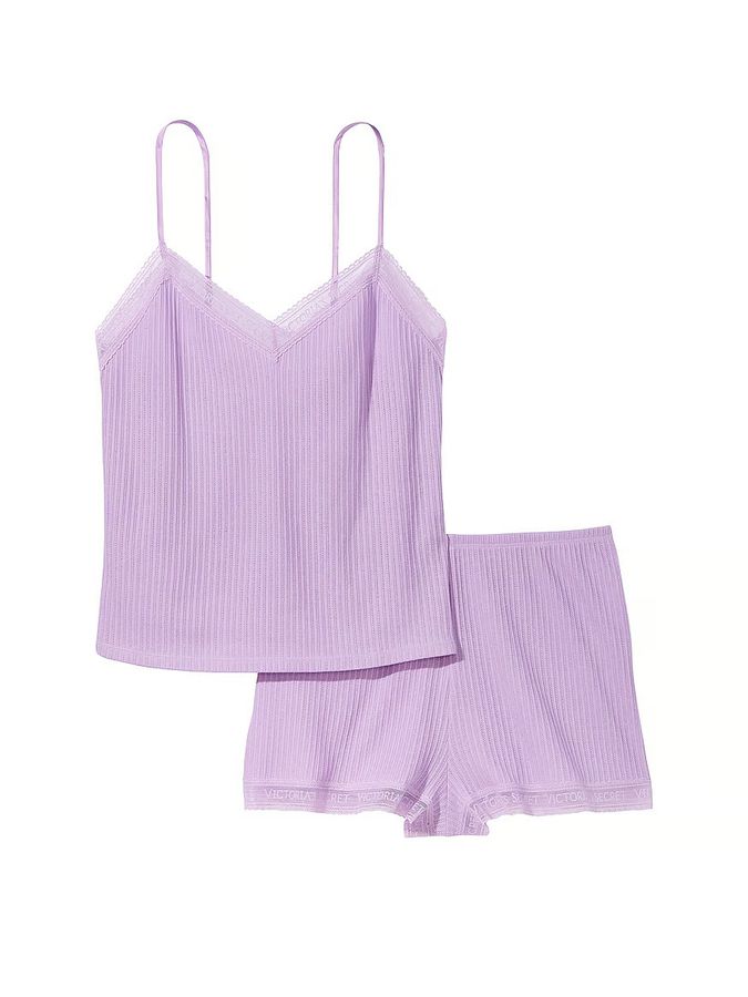 Комлект с шортиками Pointelle Cami & Shorts Set Victoria's Secret