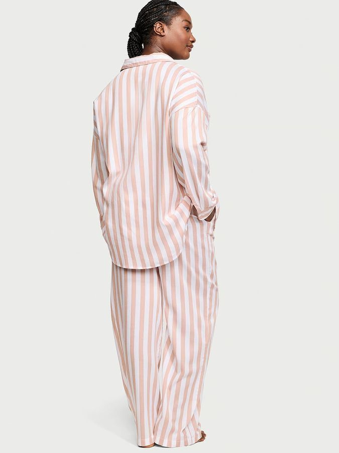 Пижама из штанами Cotton-Modal Long PJ Set Victoria's Secret