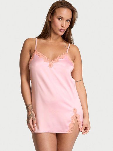 Атласний пеньюар Tease Mini Slip Victoria's Secret