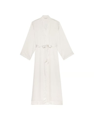 Довгий атласний халат Bride Satin Long Robe Victoria's Secret